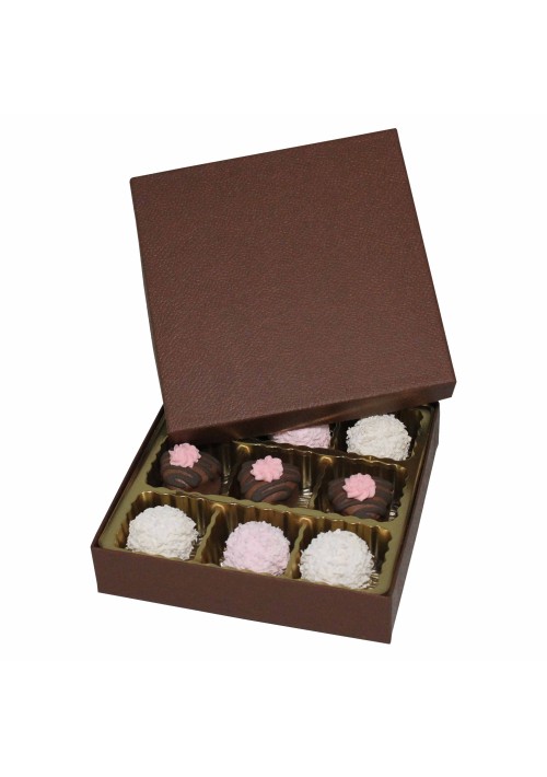 813S - Solid Lid Candy Box - Assorted Colors - 30 per Case