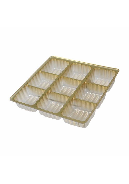 9 Piece Tray - Gold - 30ct