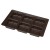 6 Cavity Tray - Brown - 100ct
