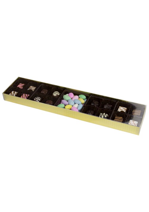 V205 - Clear Lid Candy Box  - 25 per Case