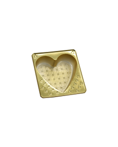 1 Cavity Heart - Gold - 100ct