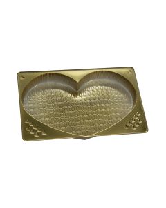 1 Cavity Heart - Gold - 50ct