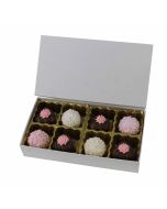 808S - 1/4 lb. Solid Lid Candy Box - Assorted Colors - 100 per Case