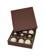 813S-2057 - Small Gift Candy Box  -  Cocoa