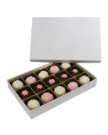 815S - 1/2 lb. Solid Lid Candy Box - Assorted Colors - 50 per Case