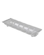 6 Cavity Macaron Tray - Clear -  100 ct.