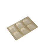 6 Cavity Tray - Gold - 500ct