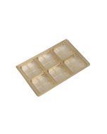 6 Cavity Tray - Gold - 100ct