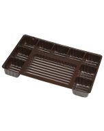 Logo Bar Tray - Brown - 500ct