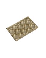 12 Cavity Tray - Gold - 500ct