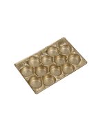 12 Cavity Tray - Gold - 100ct