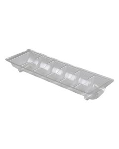 6 Cavity Macaron Tray - Clear -  500 ct.