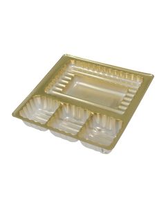 Logo Bar Tray - Gold - 30ct